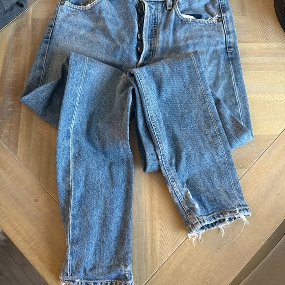 AGOLDE Riley High Rise Straight Crop - Picture 5 of 5